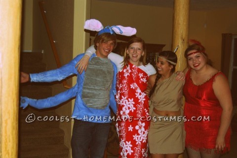 Lilo and Stitch Couple Costume