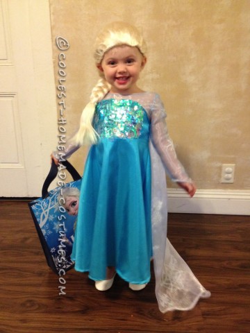 Cool Homemade Queen Elsa Costume