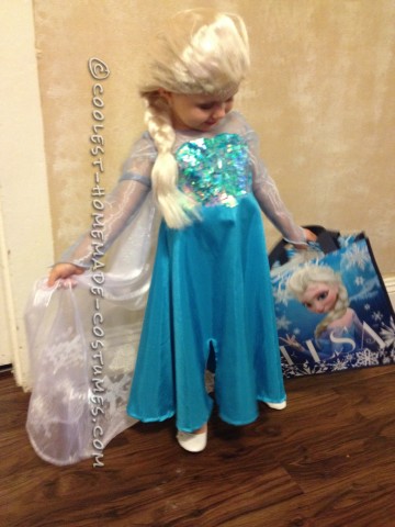 Cool Homemade Queen Elsa Costume
