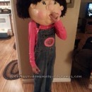 Paper Mache Cabbage Patch Doll Costume