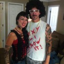 Easy LMFAO and Kat Von D Couple Costume