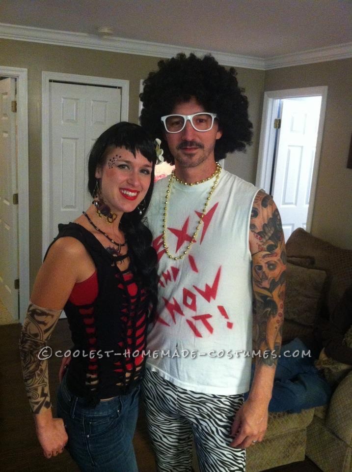 Easy LMFAO and Kat Von D Couple Costume