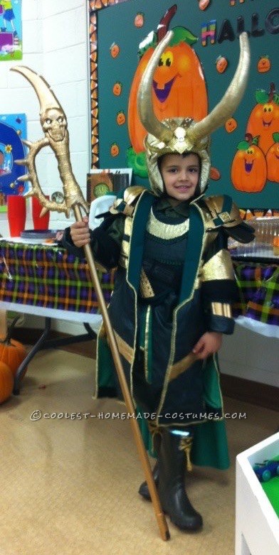 Homemade Loki Costume