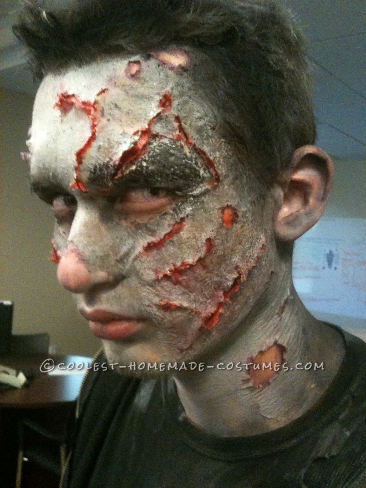 Made After Midnight Zombie Makeup and Costume