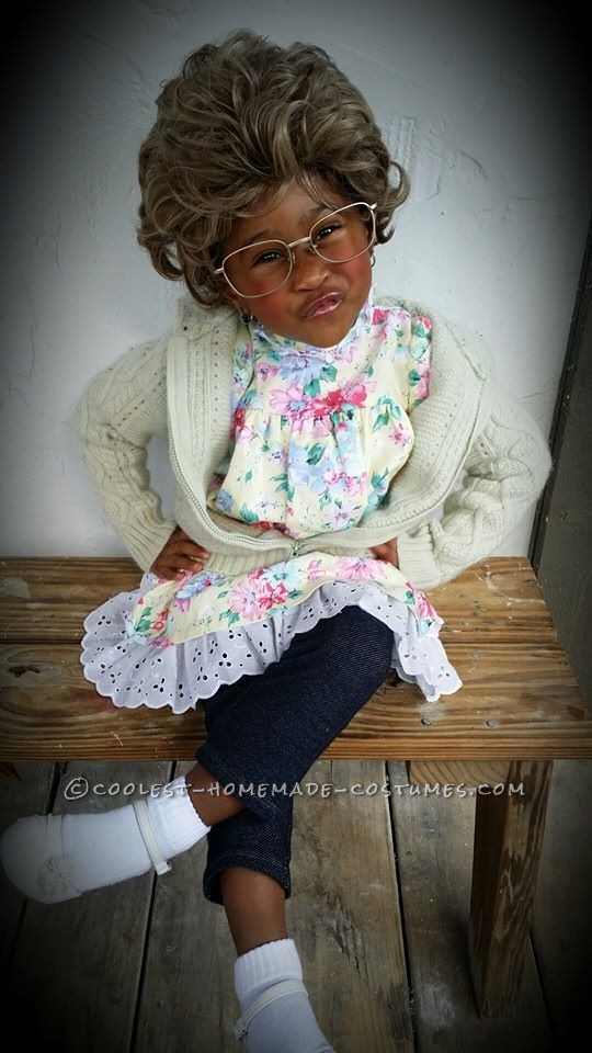 Madea Goes Trick or Treating in a Cool Grandma Costume