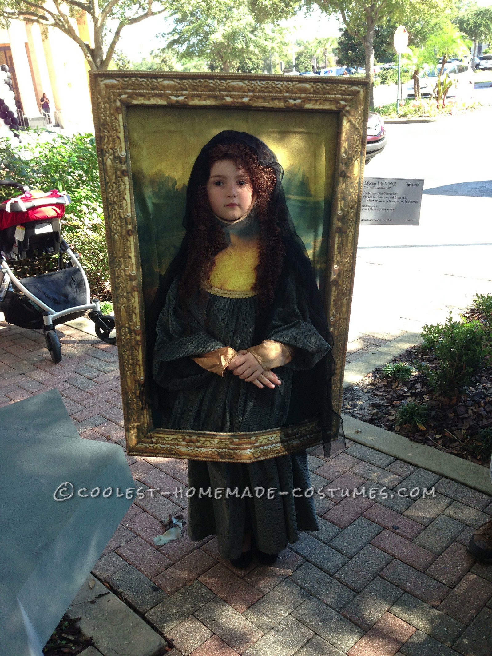 Original DIY Costume Idea: Mona Lisa