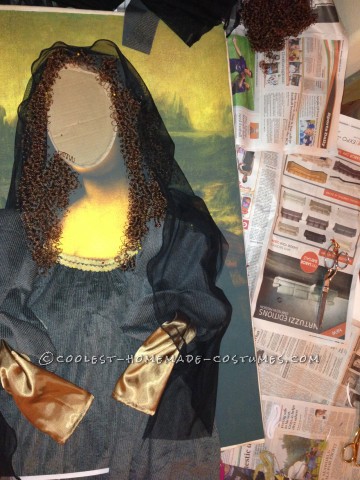 Original DIY Costume Idea: Mona Lisa
