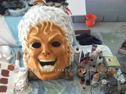 Most Outrageous Michael Jackson Mask and Thriller Costume EVER!