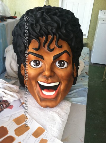 Most Outrageous Michael Jackson Mask and Thriller Costume EVER!