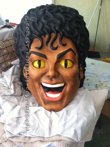 Most Outrageous Michael Jackson Mask and Thriller Costume EVER!