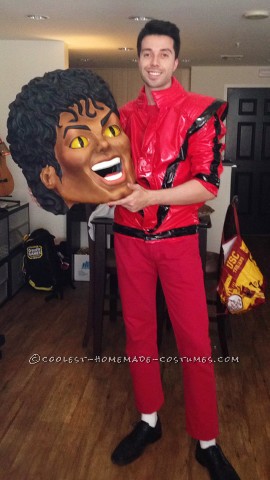 Most Outrageous Michael Jackson Mask and Thriller Costume EVER!