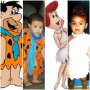 Wilma and Fred Flintstone Toddler Costumes