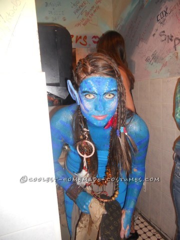 DIY Female Avatar Costume - N'avi For the Night