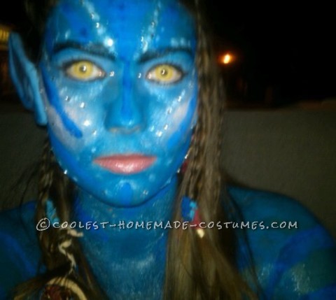 DIY Female Avatar Costume - N'avi For the Night