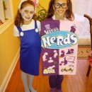 Nerds Box and Hello Kitty DIY Costumes for Girls