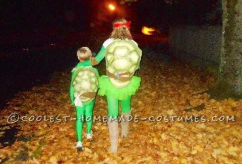 Coolest Mom And Son Ninja Turtles Costumes