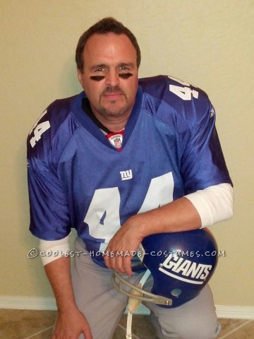 NY Giants Walking Dead Zombie Costume for work