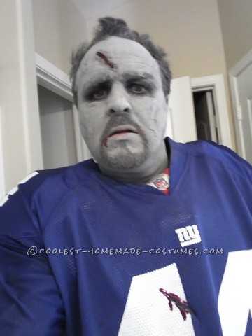 NY Giants Walking Dead Zombie Costume for work