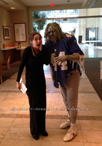 NY Giants Walking Dead Zombie Costume for work