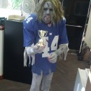 NY Giants Walking Dead Zombie Costume for work