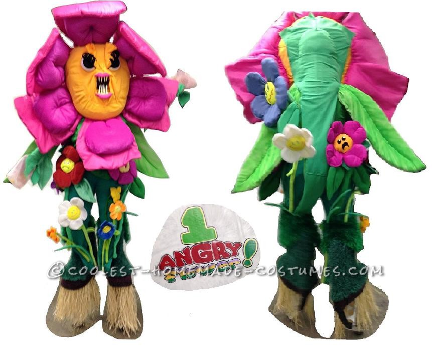 One ANGRY Flower Costume