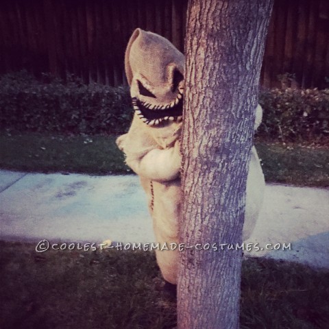 Coolest DIY Oogie Boogie Costume