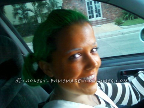 Coolest Homemade Oompa Loompa Costume