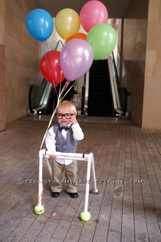 Cute and Easy "Up" Costume for a Toddler