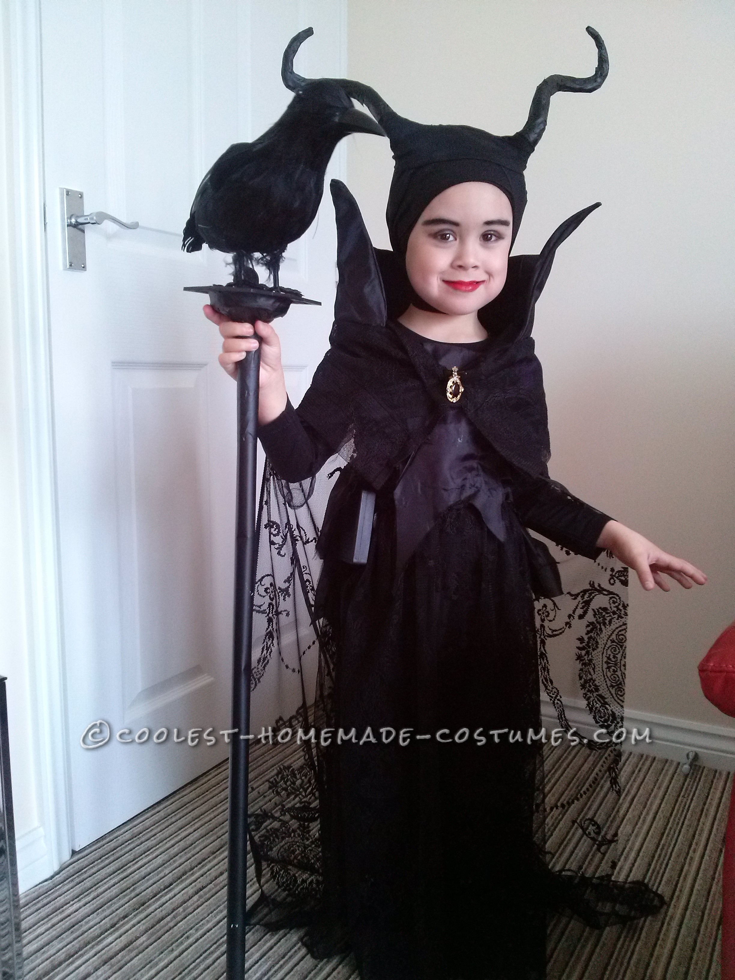 Our Own 4 Year Old Maleficent