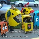 Our Homemade Pacman Famliy Costumes