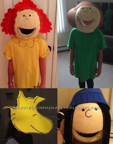 Awesome Peanuts Gang Group Costume