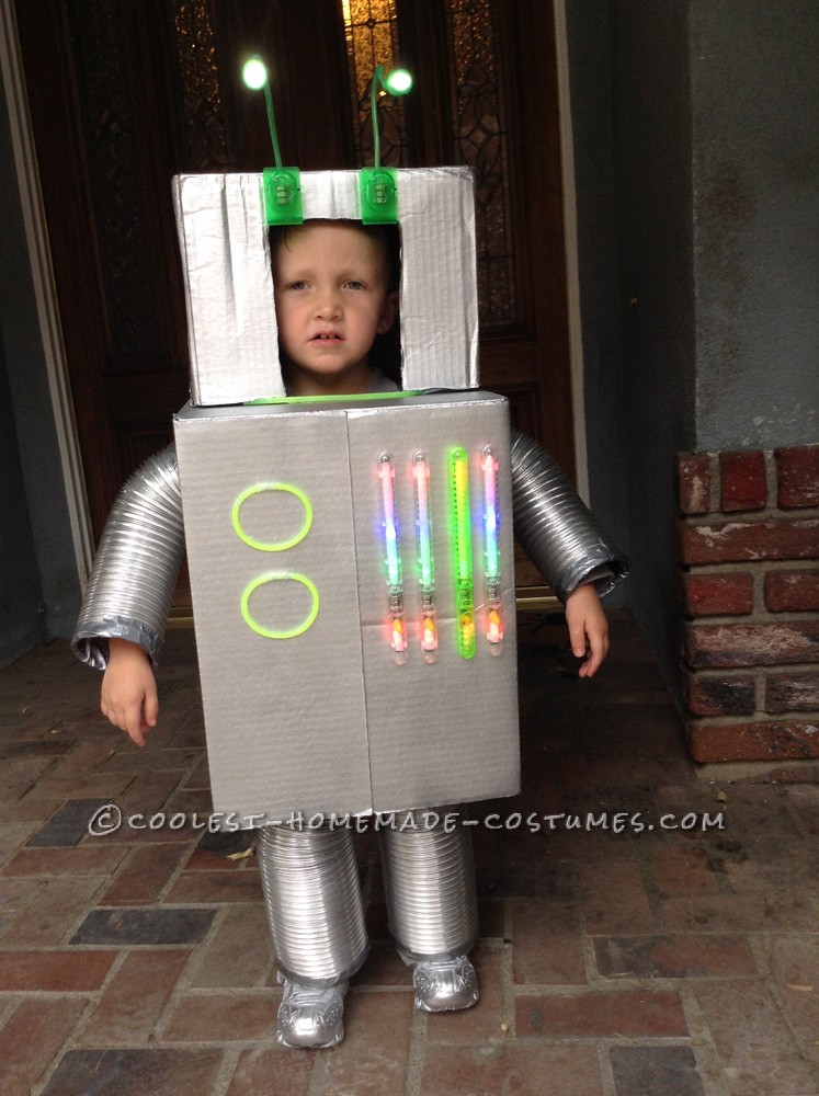 Vincent the Robot Toddler Halloween Costume