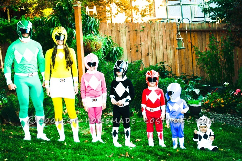 power ranger shirts for family