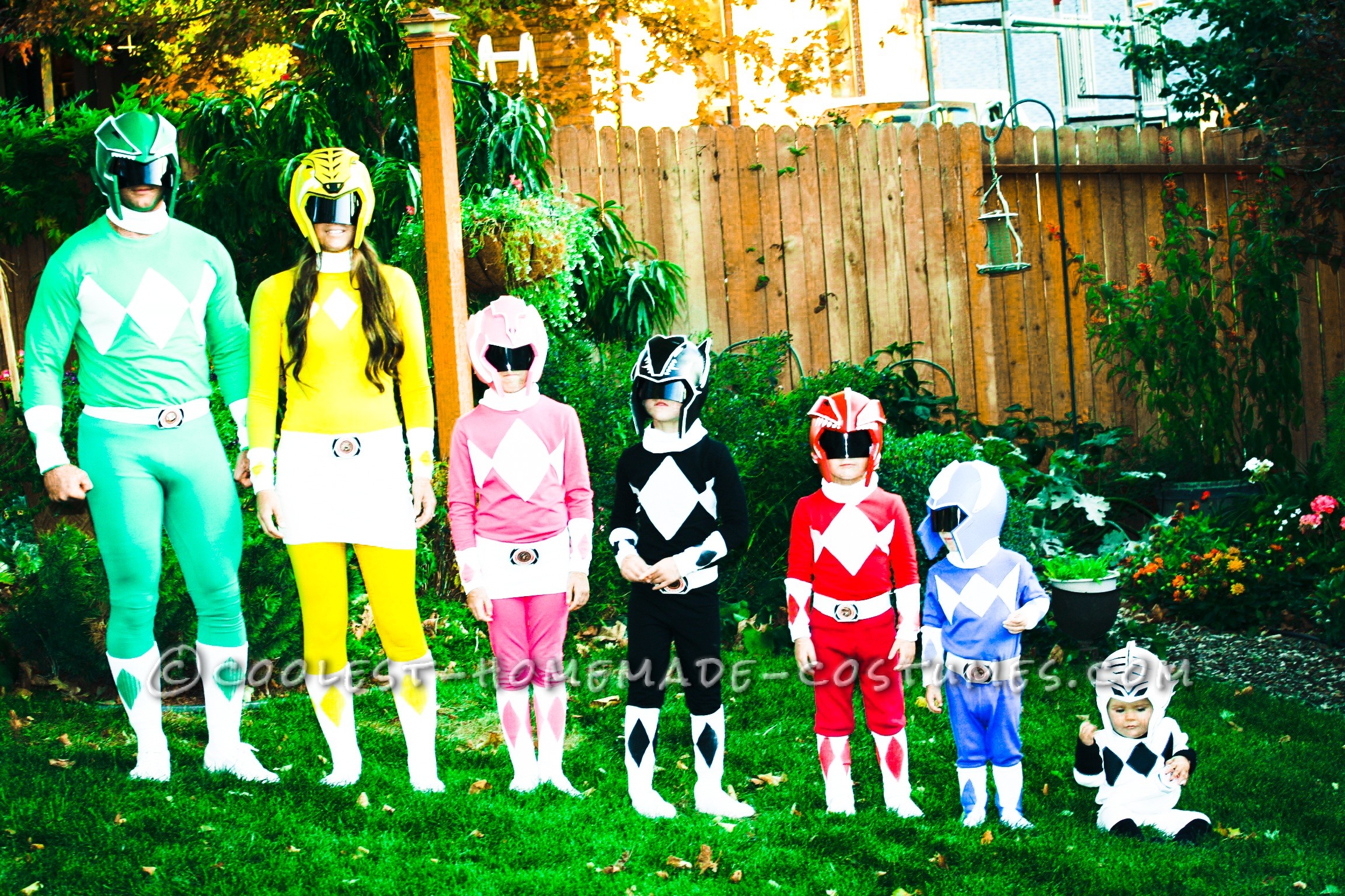 Coolest Ever Homemade Power Rangers Costumes