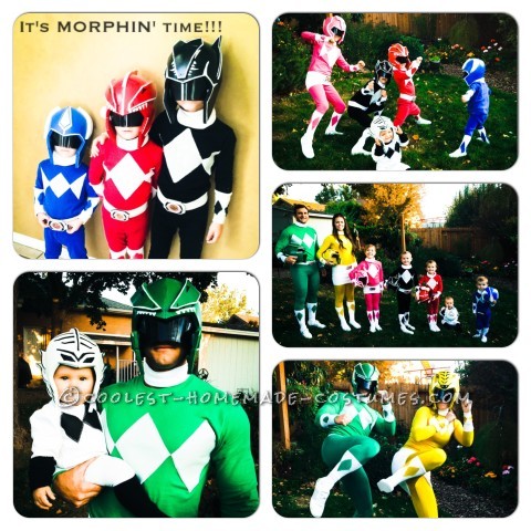 Coolest Ever Homemade Power Rangers Costumes