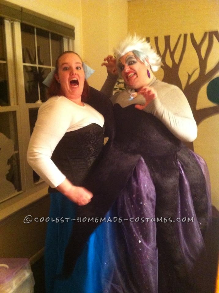 Homemade Ursula Costume for a Man