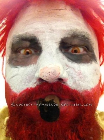 Raging Ronald McDonald Costume