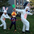 Rayman and Raving Rabbids Family Costume