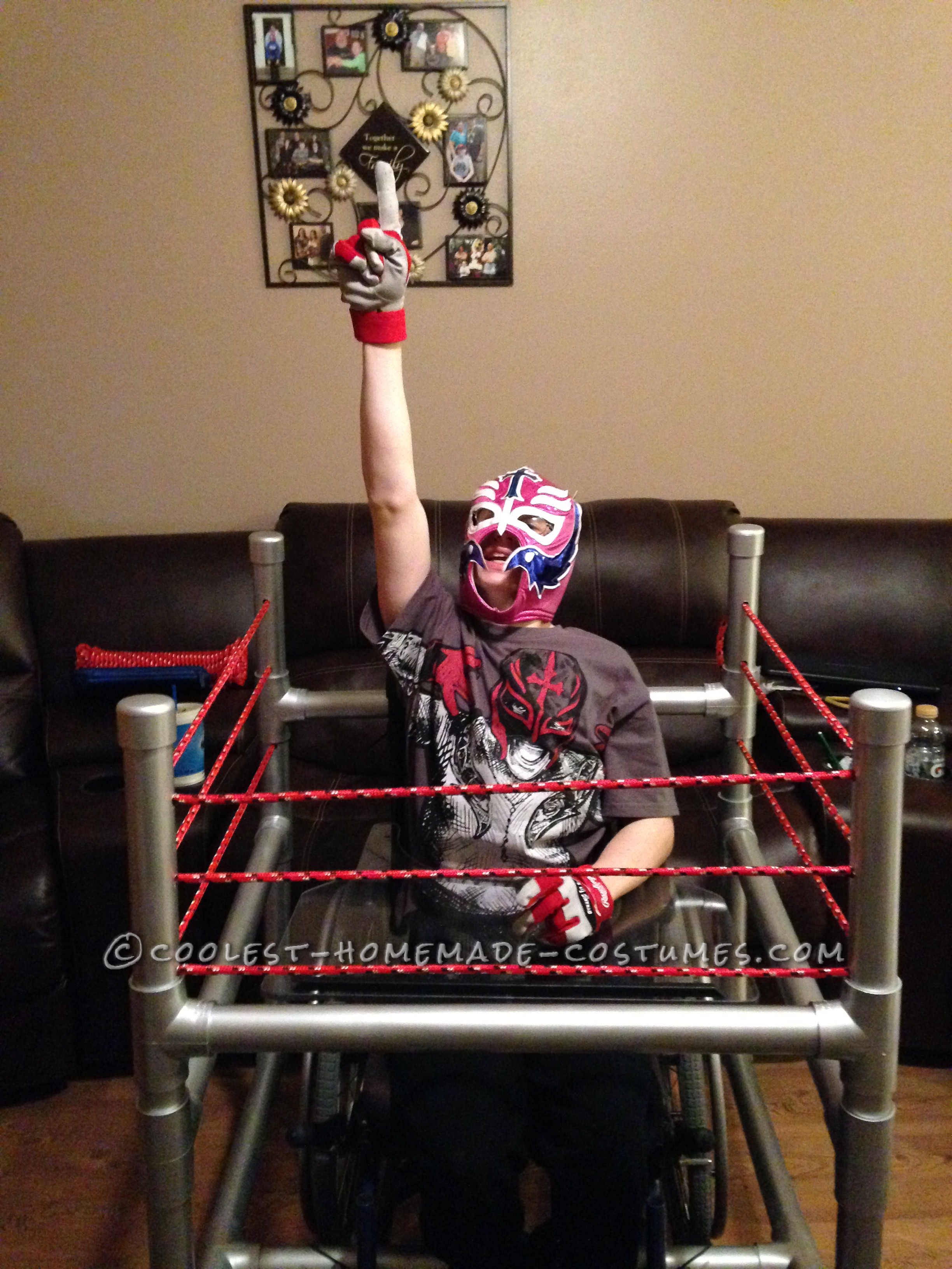 Wrestling Rink Wheelchair Costume