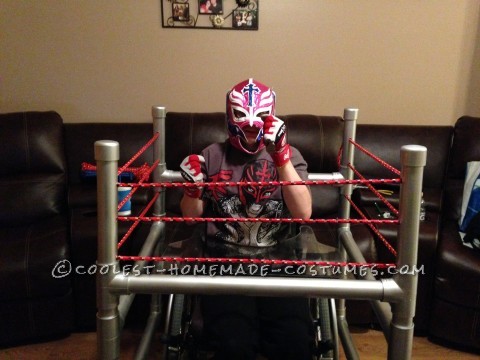 Wrestling Rink Wheelchair Costume