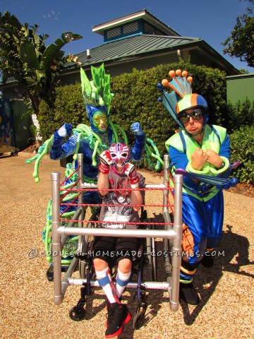 Wrestling Rink Wheelchair Costume