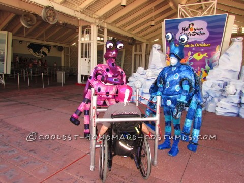 Wrestling Rink Wheelchair Costume