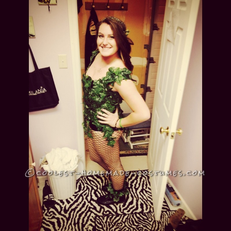 Sexy Homemade Poison Ivy Costume