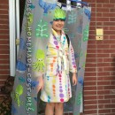 Cool DIY Costume Idea: Shower Curtain Costume