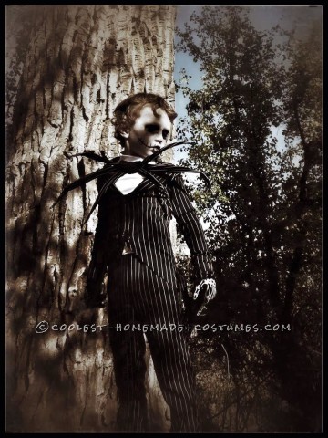 Amazing Jack Skellington Costume for a Boy