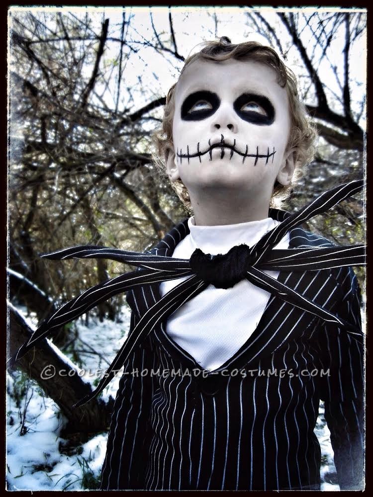 Amazing Jack Skellington Costume for a Boy