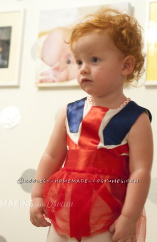 Cute Ginger Spice Toddler Costume