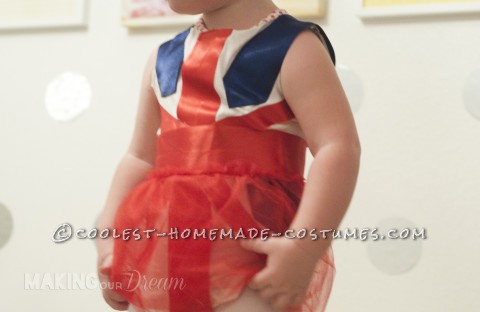 Cute Ginger Spice Toddler Costume