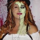 Cool Steampunk Zombie Woman Costume