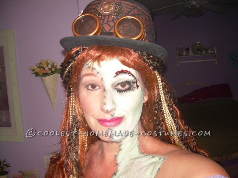 Cool Steampunk Zombie Woman Costume